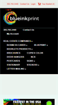 Mobile Screenshot of blueinkprint.com